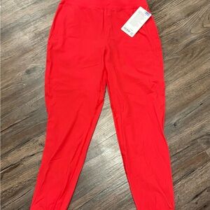 Lululemon Athletica Vibrant Red Track Pants